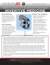 Interlink Electronics Case Study Medical FSR