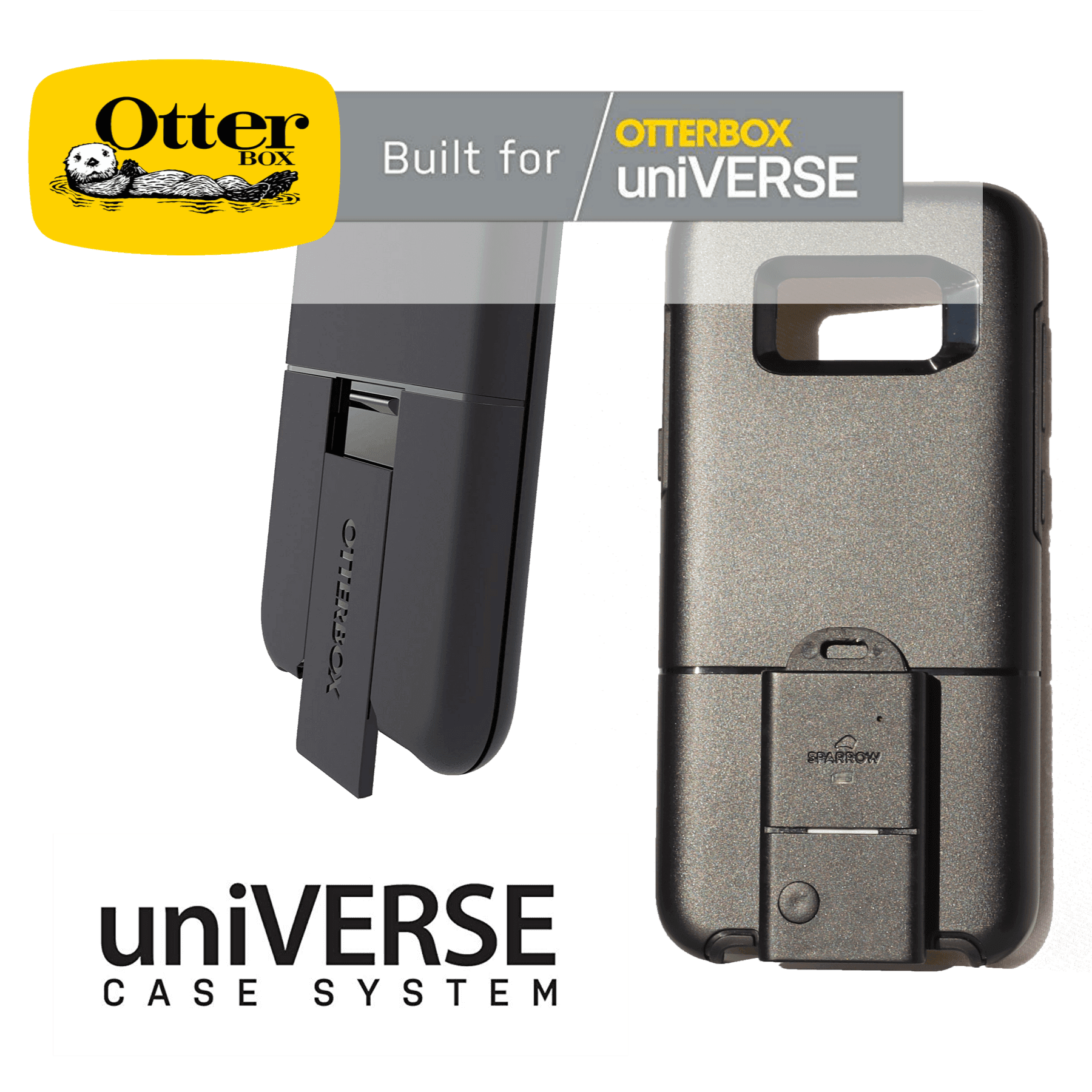 Sparrow and Otterbox case system