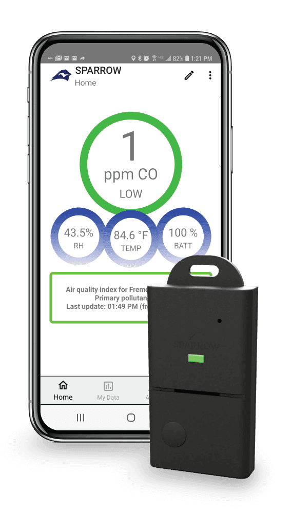 SPARROW CO & Air Quality Monitor