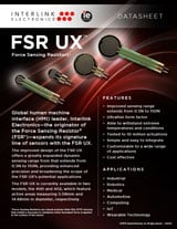 FSR UX Data Sheet