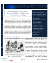 Force Sensing Resistor (FSR) in Medical/Healthcare Products