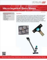 MicroJoystick data sheet