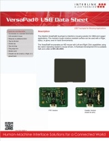 VersaPad USB data sheet